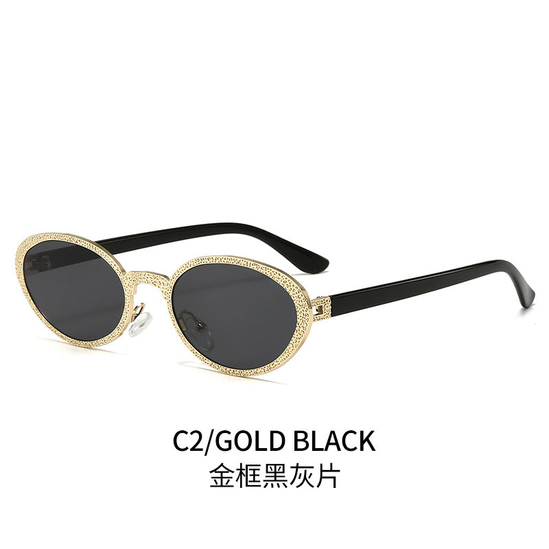 Ladies Glamorous Sunglasses with Luxurious Jewelry Frame Bowlift