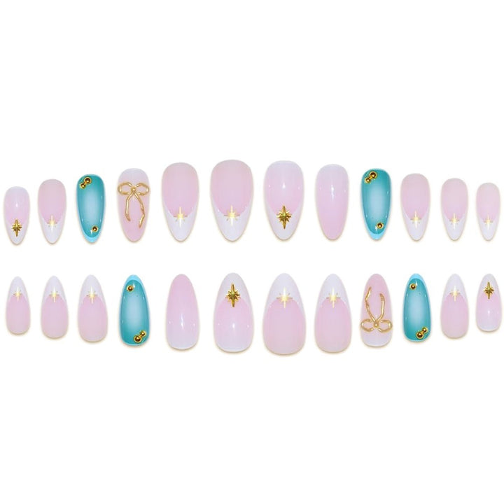 Glamorous Stiletto Nail Extensions Bowlift