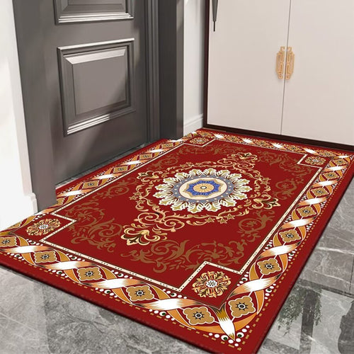 Decorative Persian-Inspired Area Rug