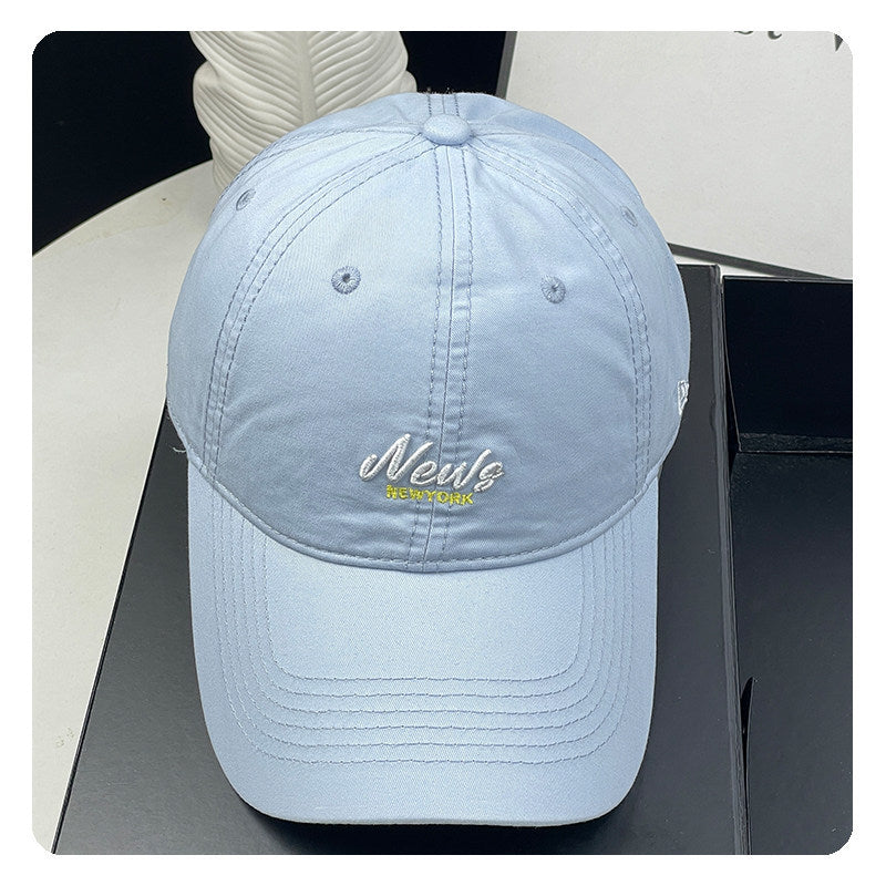Unisex Adjustable Embroidered Cap Bowlift