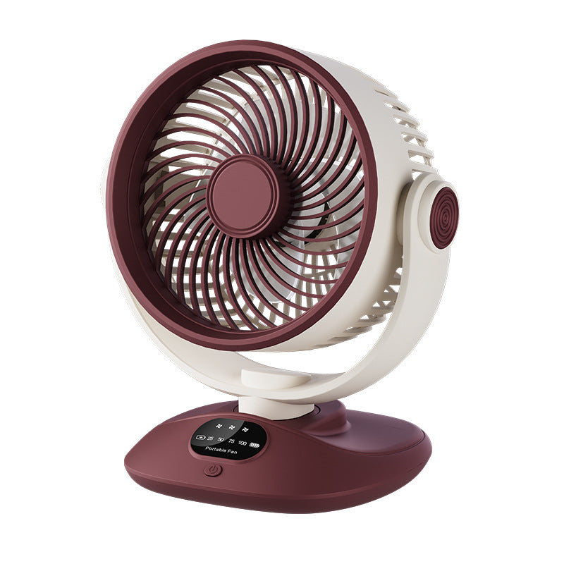 Unisex Portable Rechargeable Desk Fan Bowlift