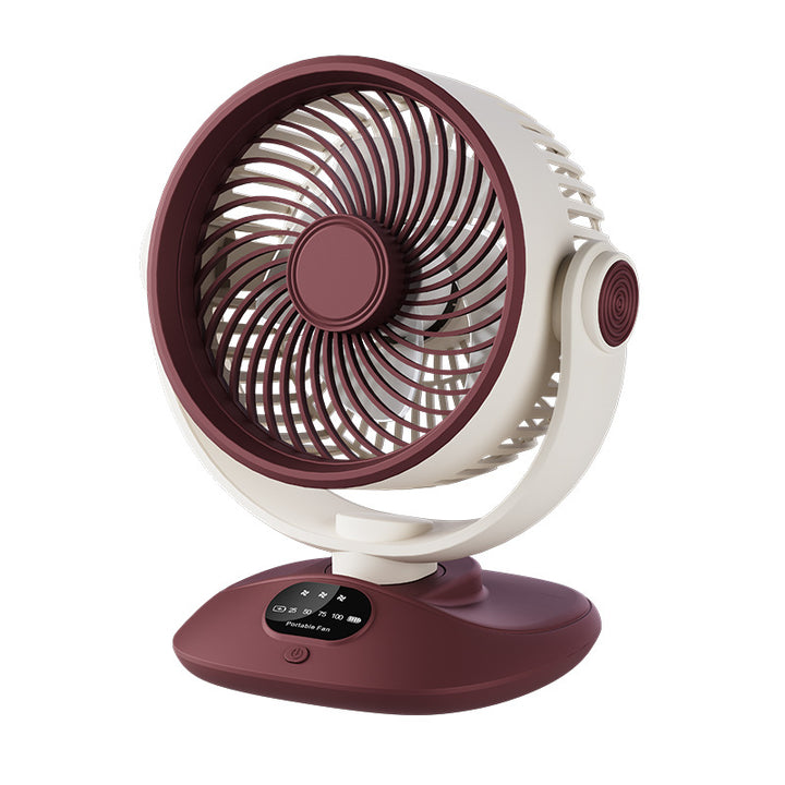 Unisex Portable Rechargeable Desk Fan Bowlift