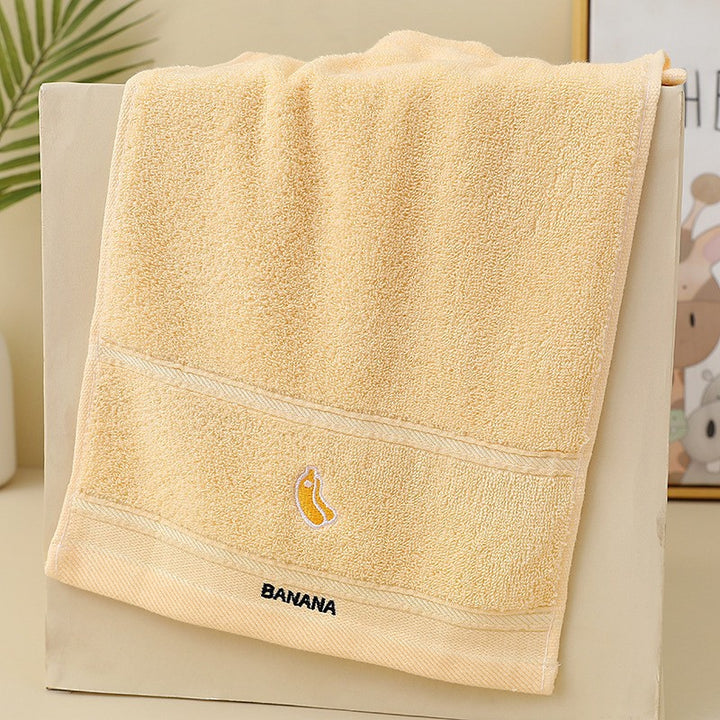 Ladies cotton towel with fresh pear motif Bowlift