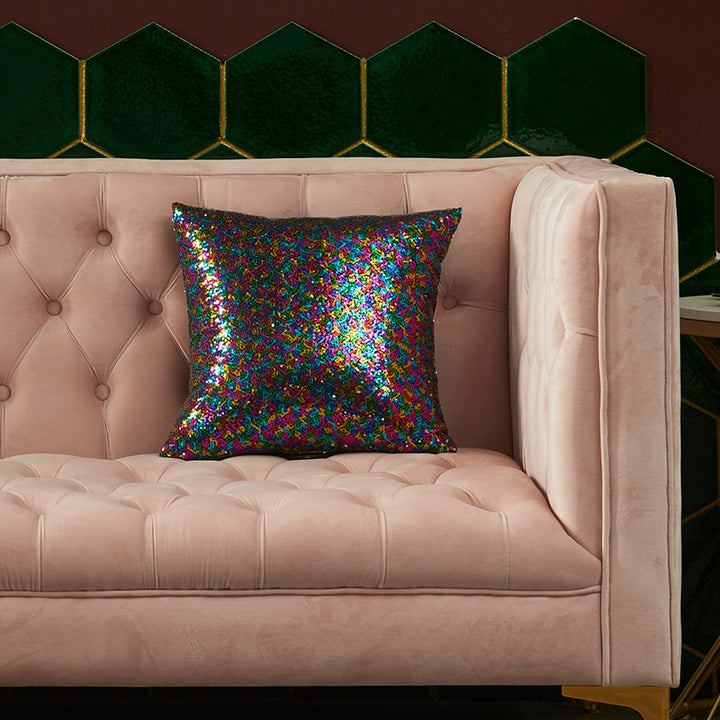 Sparkling Sequin Decorative Pillow