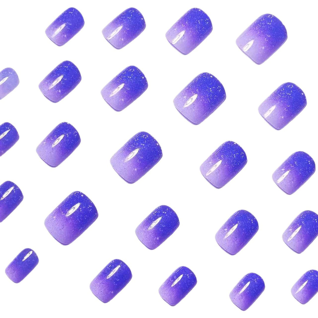 Elegant Ombre Glitter Acrylic Nail Art Bowlift