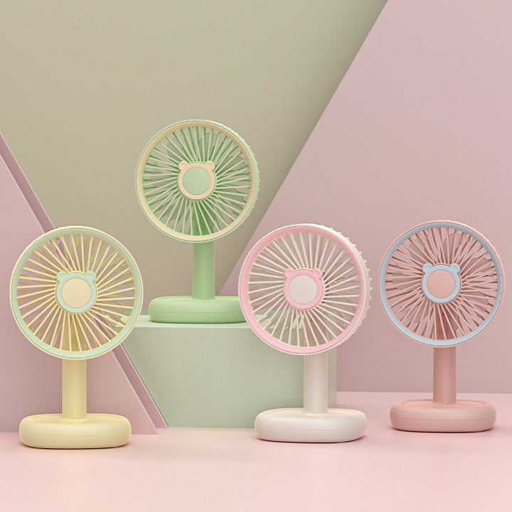 Unisex Portable Table Fan with Multiple Speed Levels Bowlift