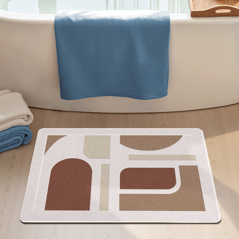 Modern Abstract Bath Mat Bowlift