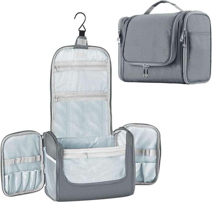Cosmetic organizer with hooks and multiple compartments Bowlift