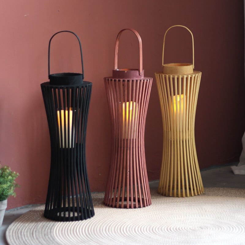 Modern lantern with braided design Bowlift
