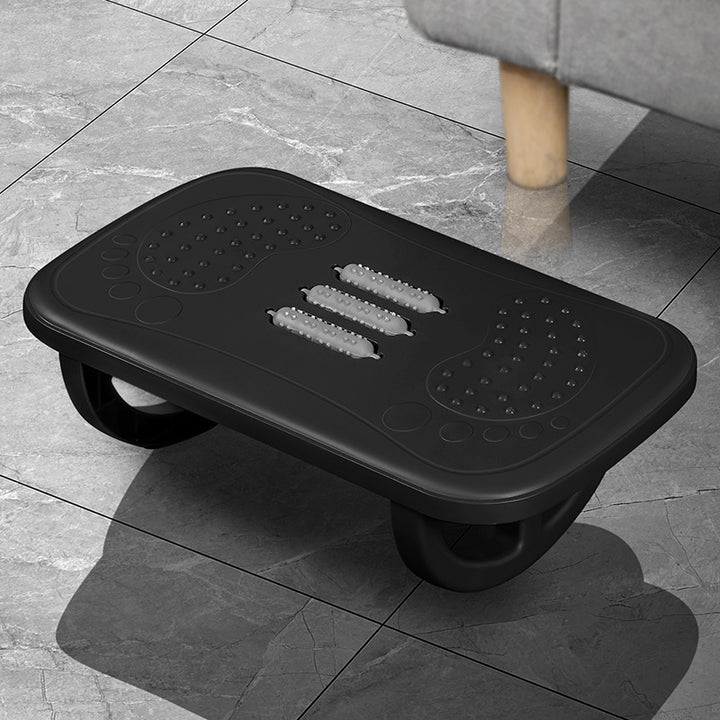 Ergonomic Under-Desk Footrest with Massage Rollers Bowlift