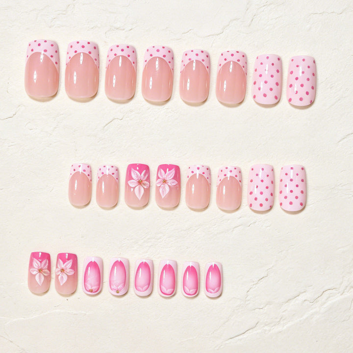 Stylish Polka Dot Nail Art Tips Bowlift