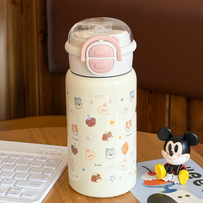 Women's Animal Motivated Water Bottle in Modern Design Bowlift