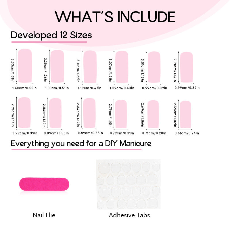 Creative nail art set with elegant heart and gradient patterns Bowlift