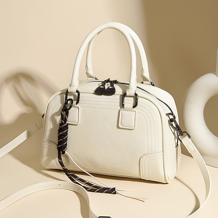 Elegant Structured Satchel Bowlift