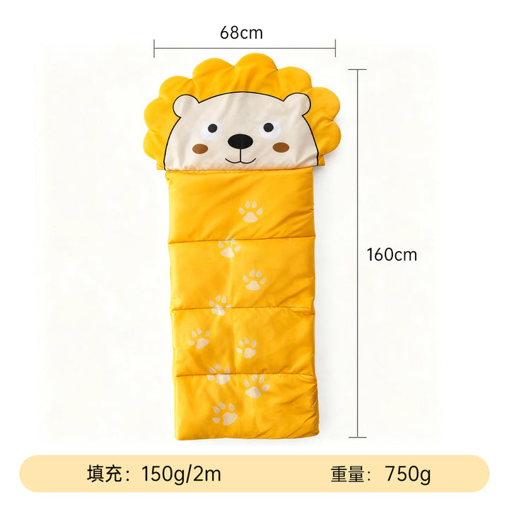 Children's sleeping bag with animal design Bowlift
