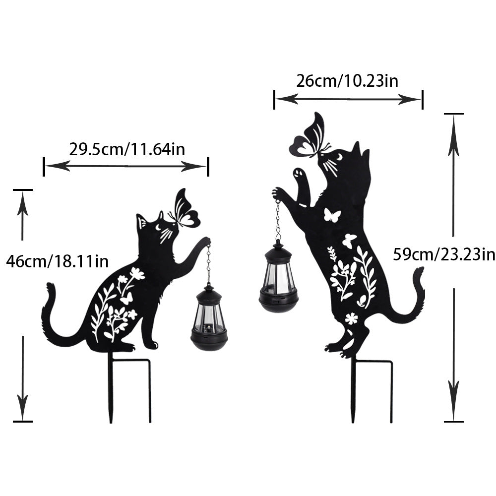 Decorative Hanging Watering Can Garden Stake Ornament With Simulated Cascading Spout Bowlift