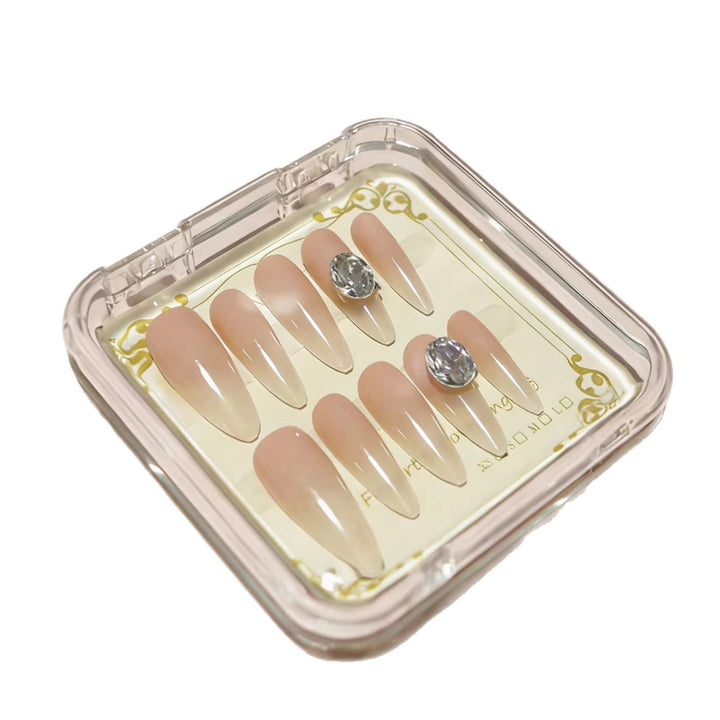 Elegant Long-Stiletto Nail Extensions Bowlift