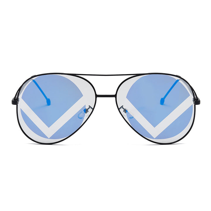 Ladies fashionable geometric sunglasses Bowlift