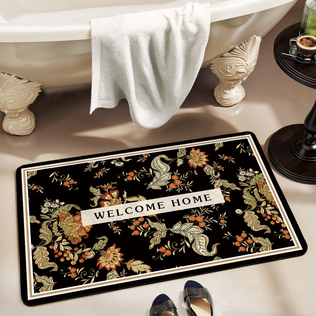 Charming Decorative Bath Mat Bowlift