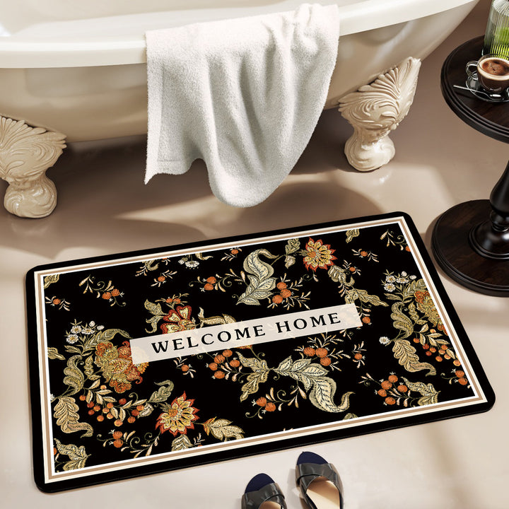 Charming Decorative Bath Mat Bowlift