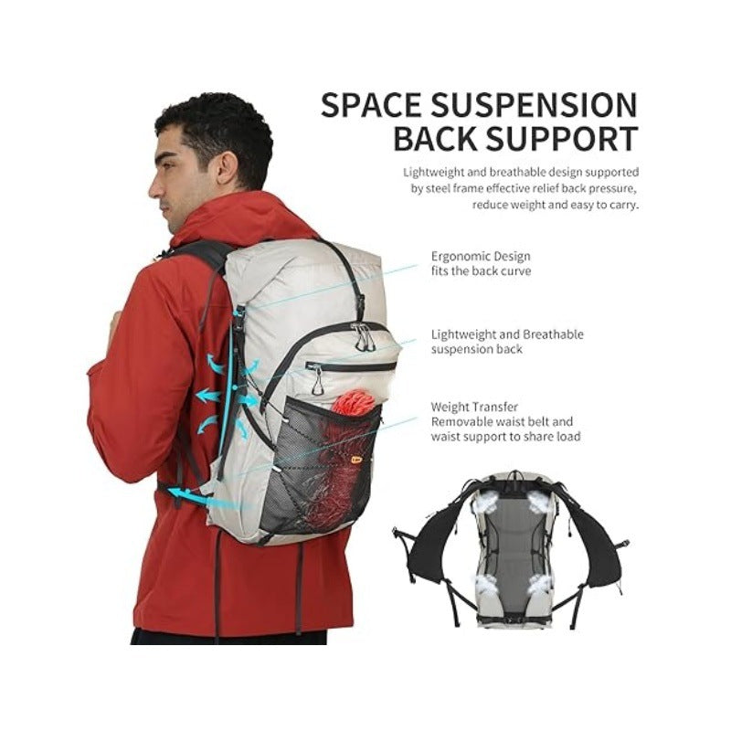 Lightweight and Functional Trekking Backpack Bowlift