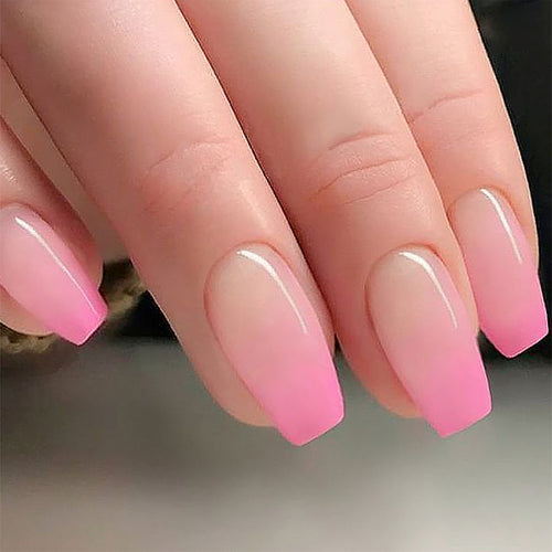 Artful Gel Nails with Delicate Ombre Effect Bowlift