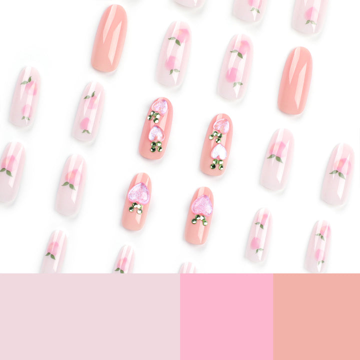 Artistic Nail Art with Fruit and Glitter Designs Bowlift