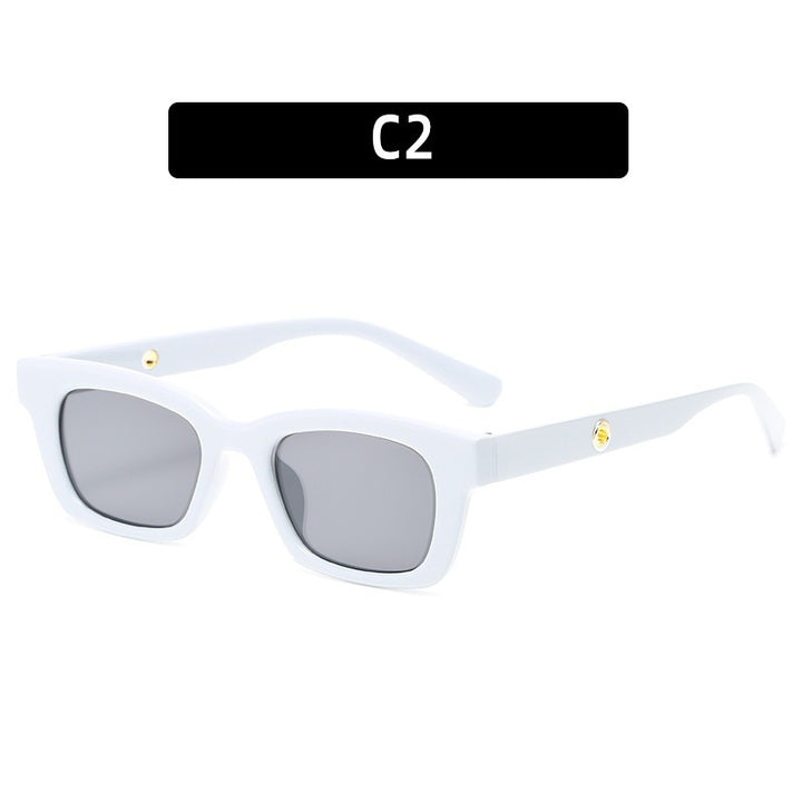 Women's fashionable and robust rectangular sunglasses Bowlift