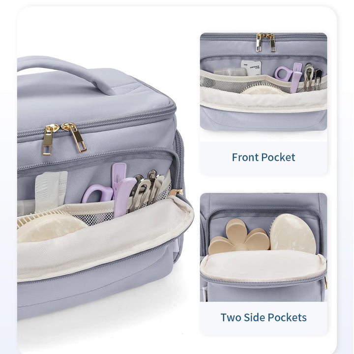 Cosmetic Storage Bag with Removable Compartments Bowlift