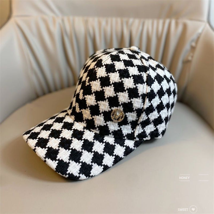 Women's Textured Adjustable Baseball Cap Bowlift