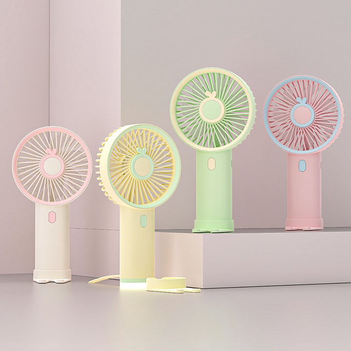 Unisex Portable Mini Fan with ergonomic design and cute animal figure Bowlift