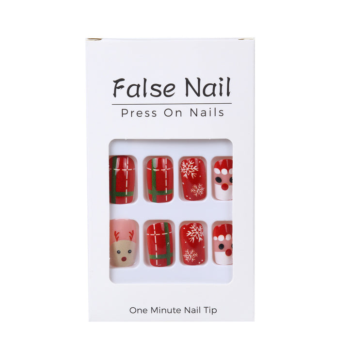 Christmas Art Nails Bowlift