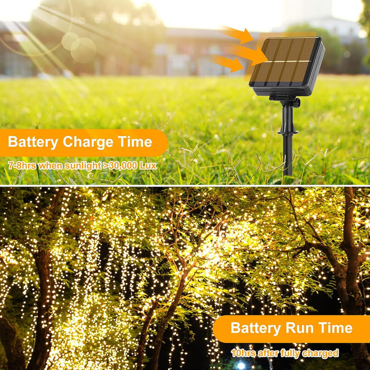 LED Fairy String Lights Ultra-Thin Silver Wire Battery Powered Splash Resistant Decorative Lighting Bowlift
