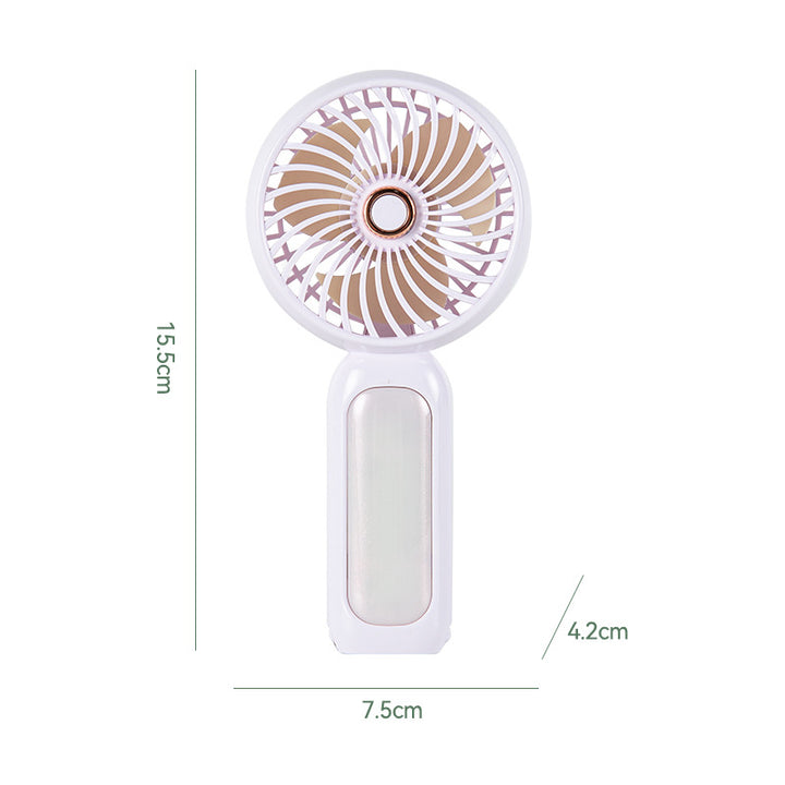 Ladies portable hand fan with ergonomic grip and rechargeable battery Bowlift