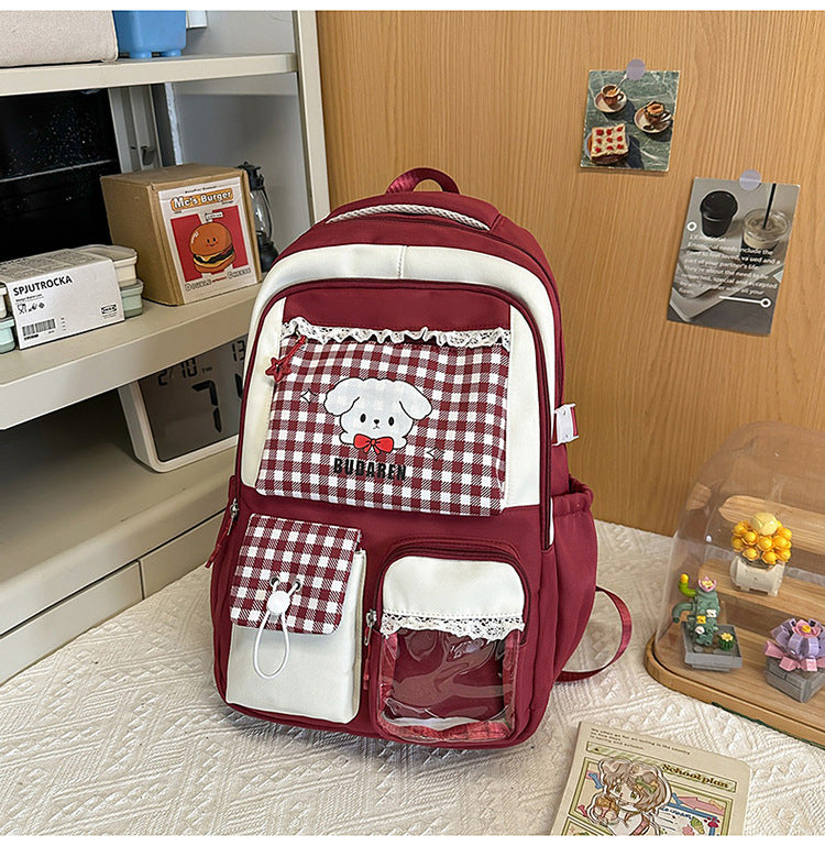 Playful Illustrated Backpack Bowlift