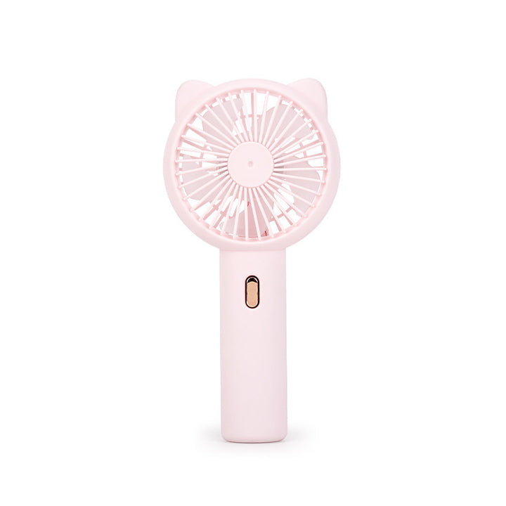 Women's Portable Mini Fan with Cat Ears Bowlift