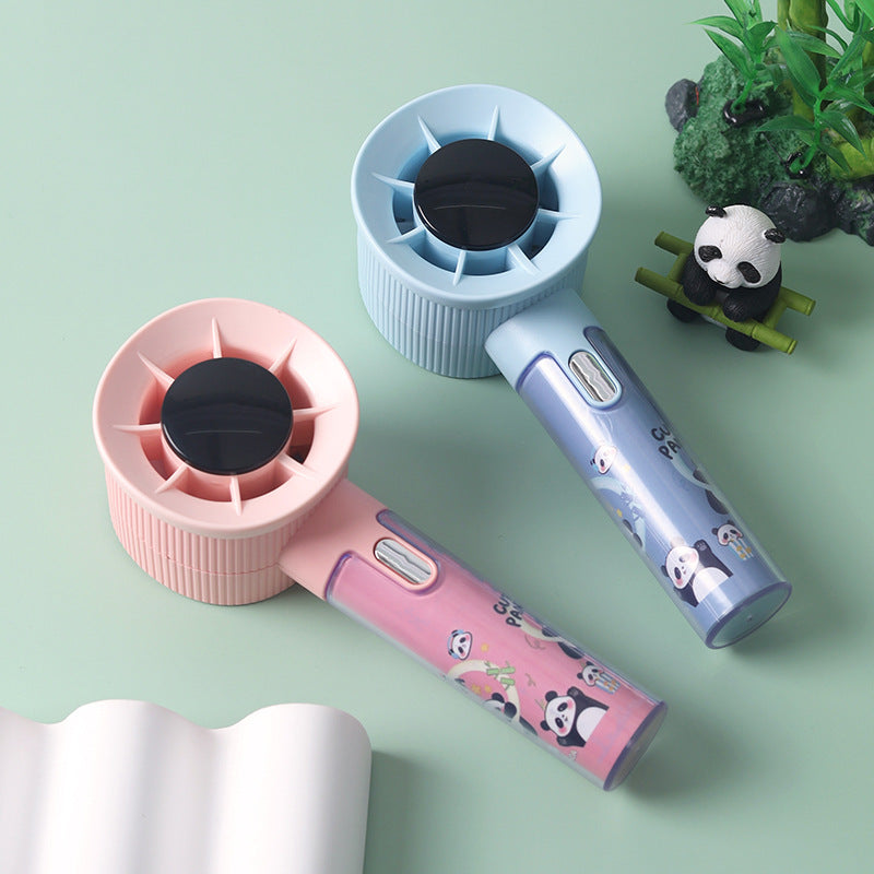 Women's Portable Mini Panda Fan Bowlift