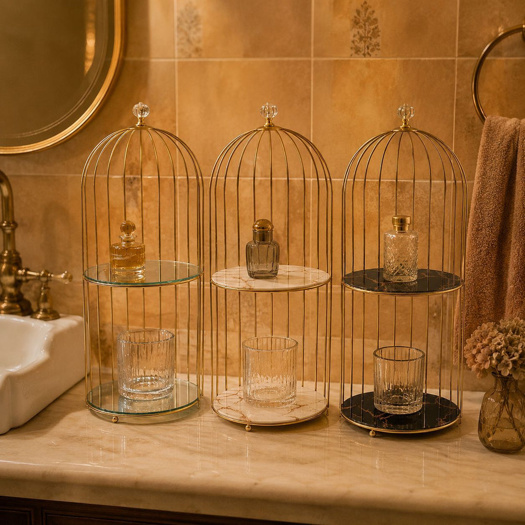 Decorative Birdcage Shelf
