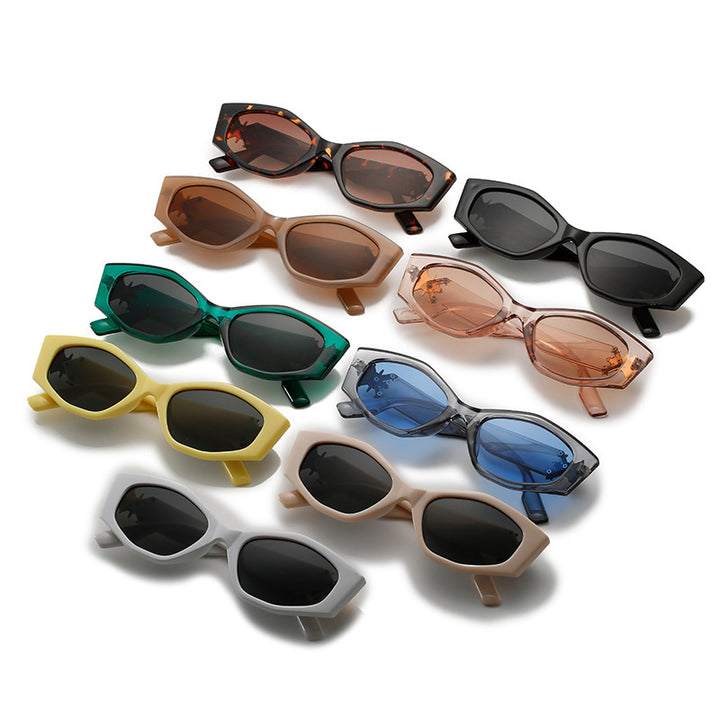Statement Hexagonal Frame Sunglasses Bowlift 1787812354