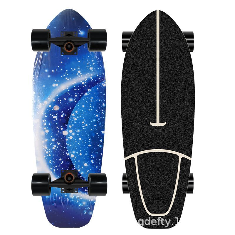 Artistic Lion Design Skateboard Bowlift