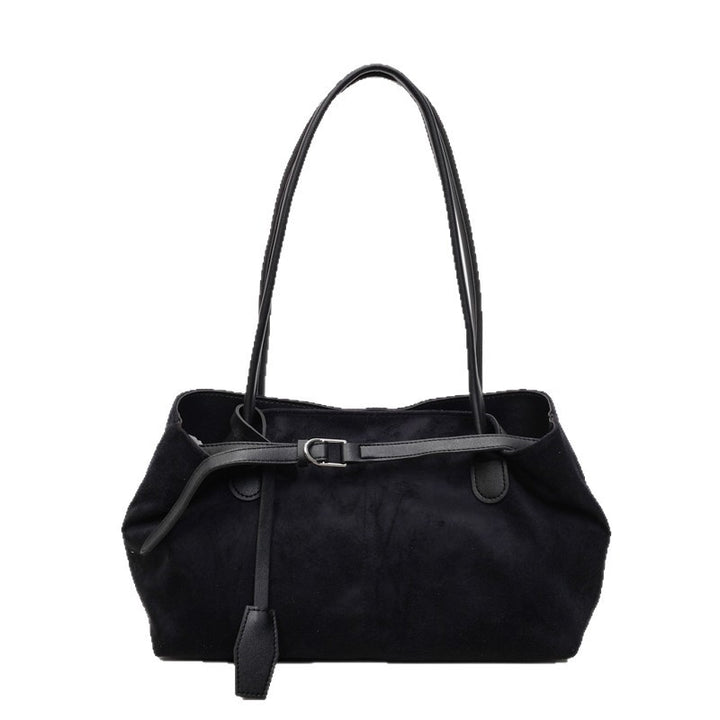 Luxe Suede Tote Bag Bowlift