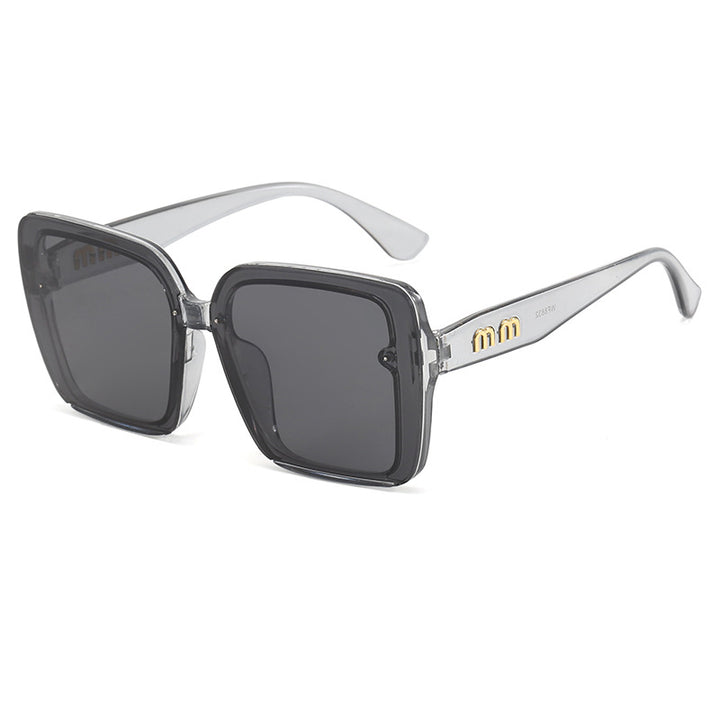 Women's fashionable square sunglasses with gradient lenses Bowlift