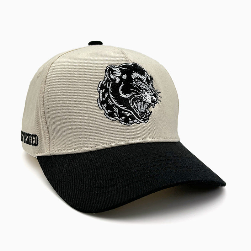 Women's Elegant Baseball Cap with High-Quality Embroidery Bowlift
