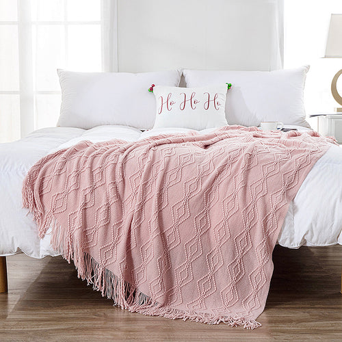 Home Decorative Knit Blanket