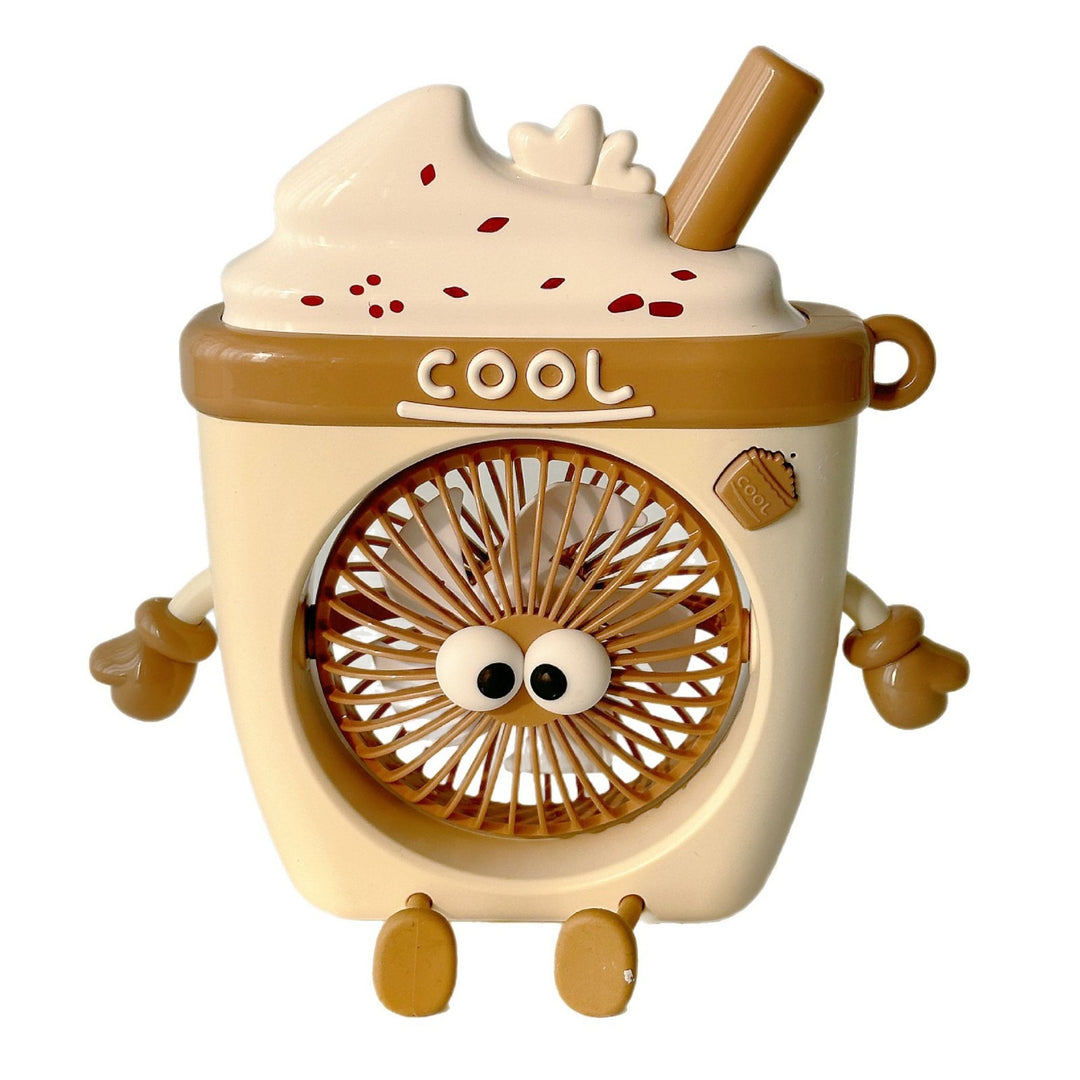 Unisex Creative Mini Fan in Cup Design Bowlift