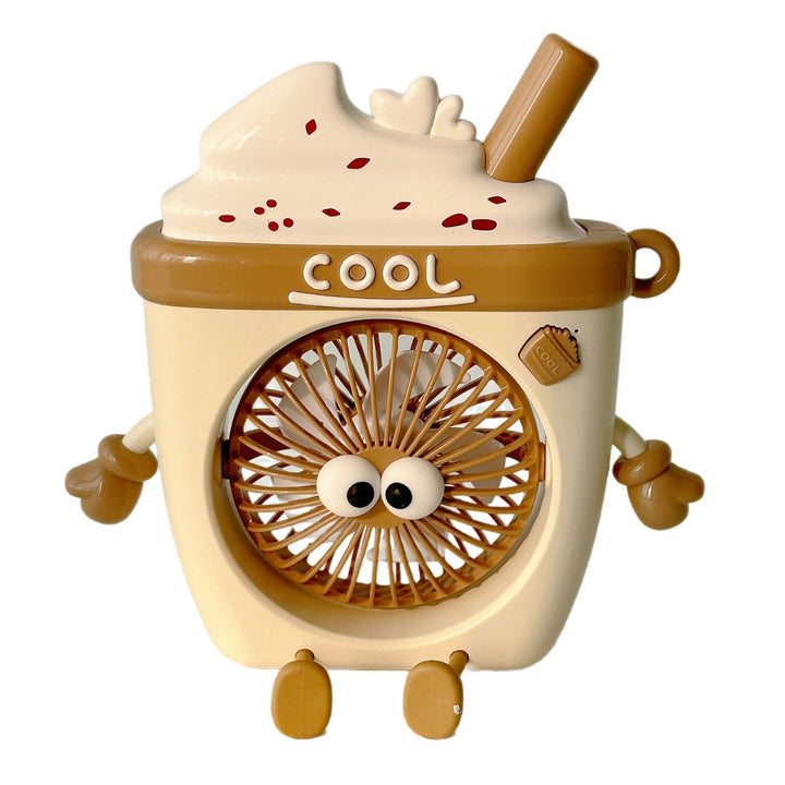 Unisex Creative Mini Fan in Cup Design Bowlift