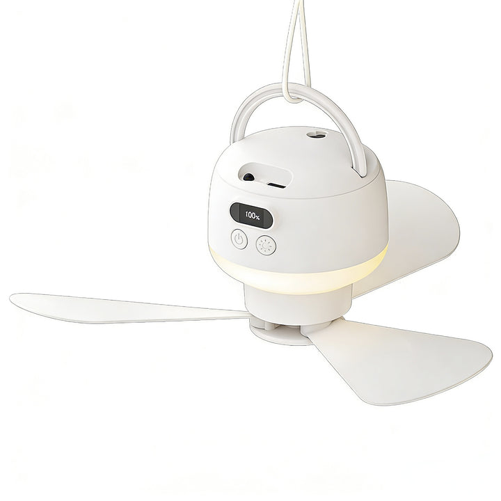 Portable Hanging LED Ceiling Fan Bowlift