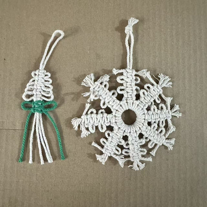 Decorative Macrame Ornament Bowlift