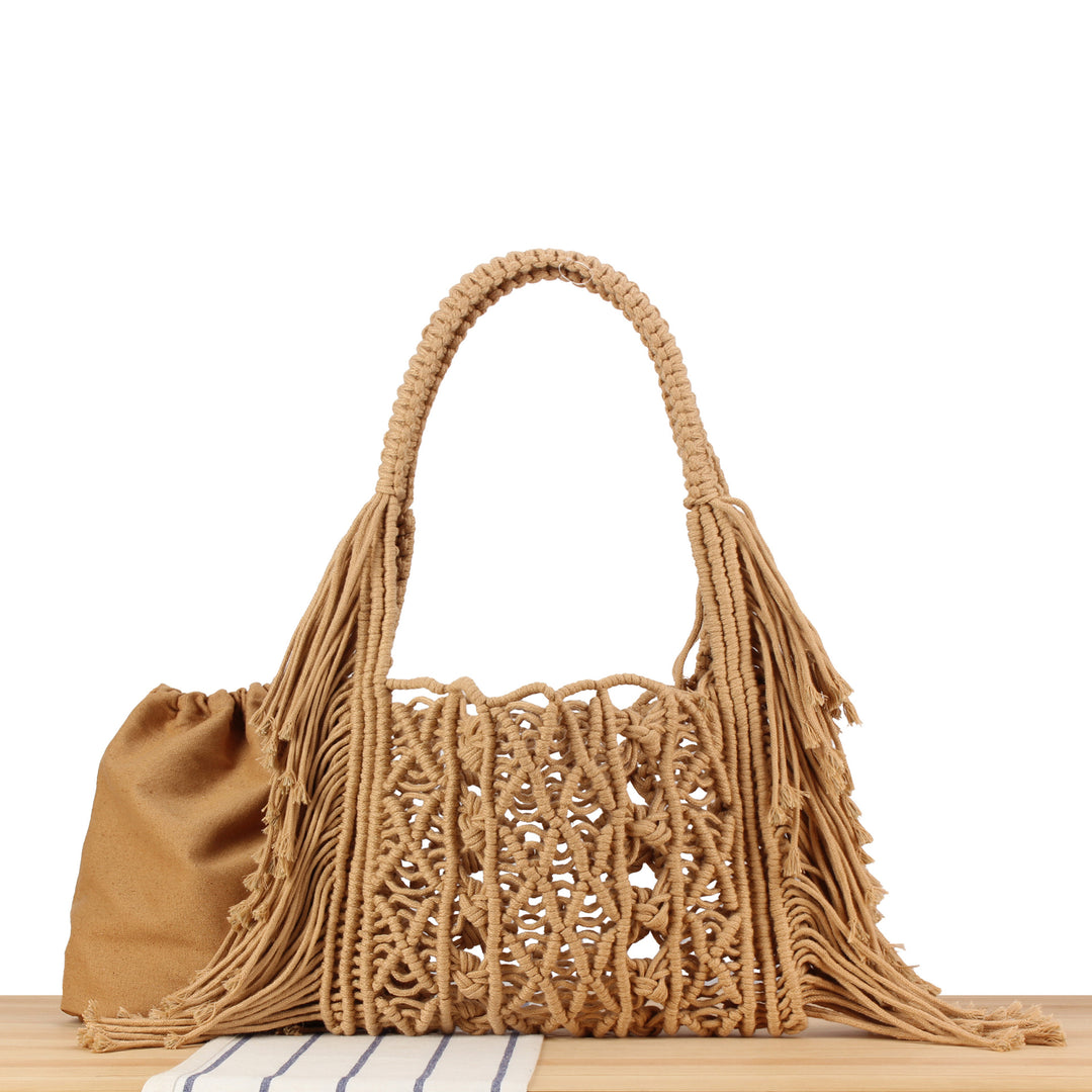 Handmade Macrame Bag Bowlift