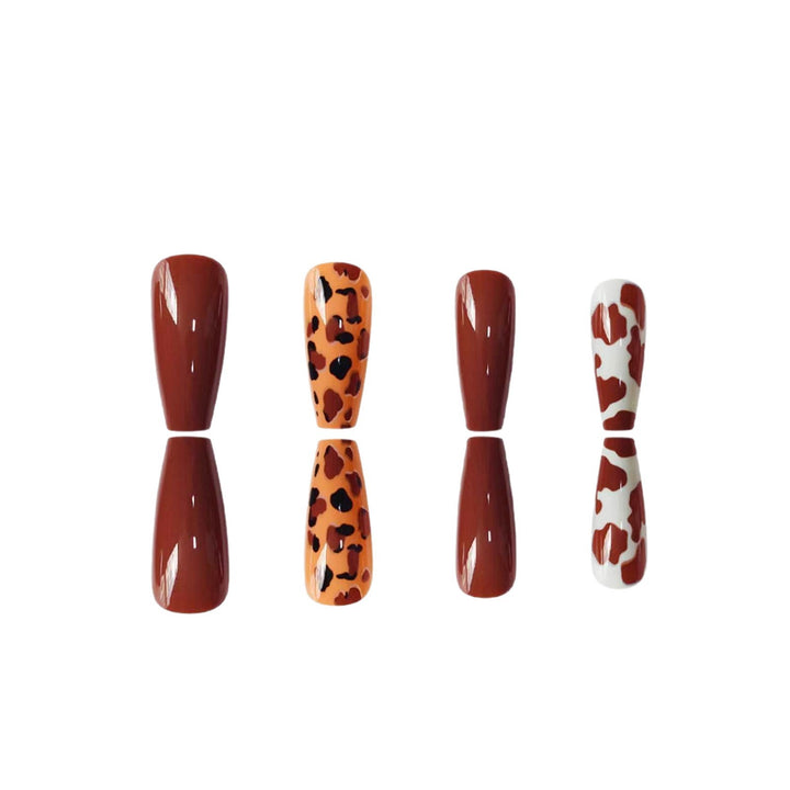Artistic Long Acrylic Nail Extensions Bowlift